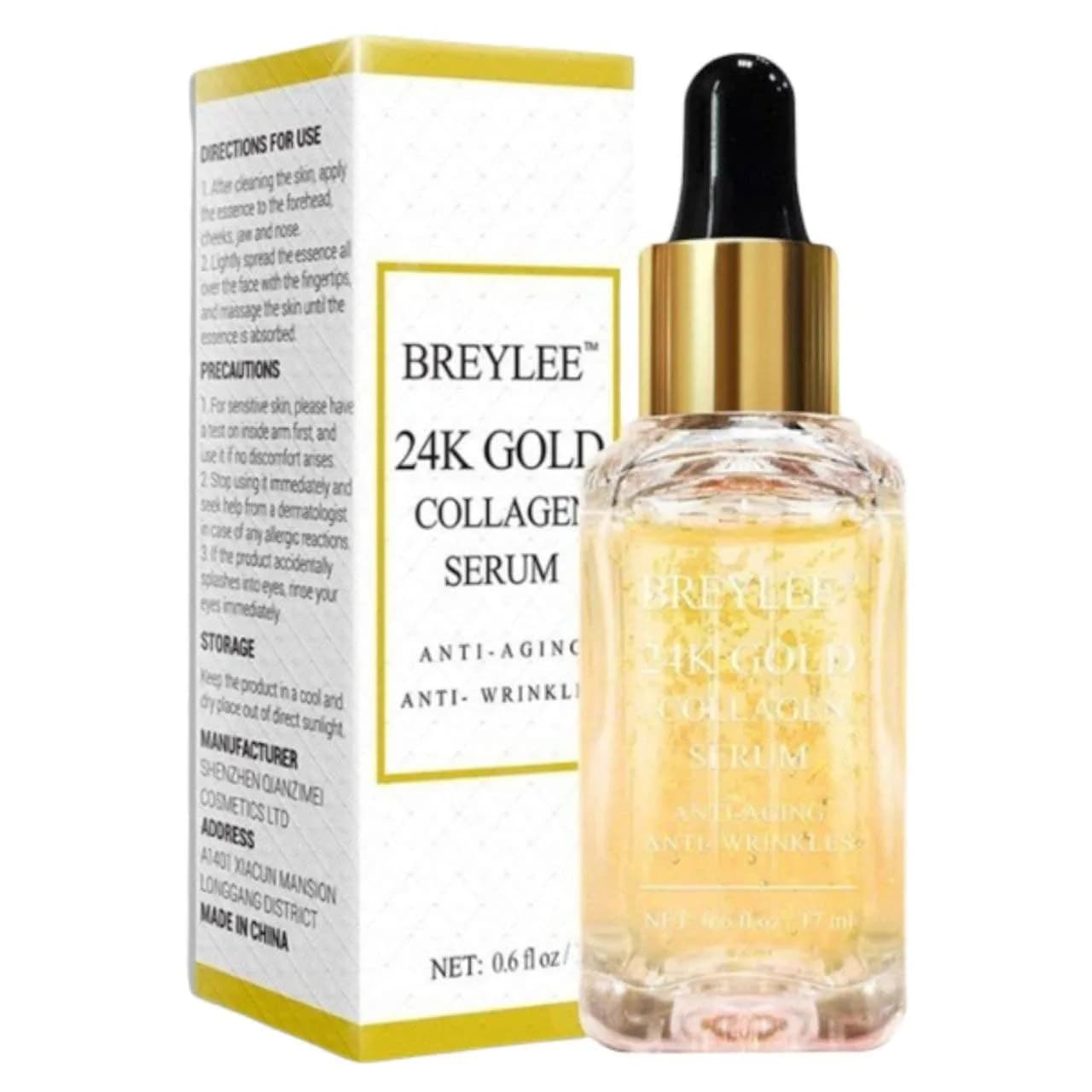 سرم طلای ۲۴ عیار بریلی breylee