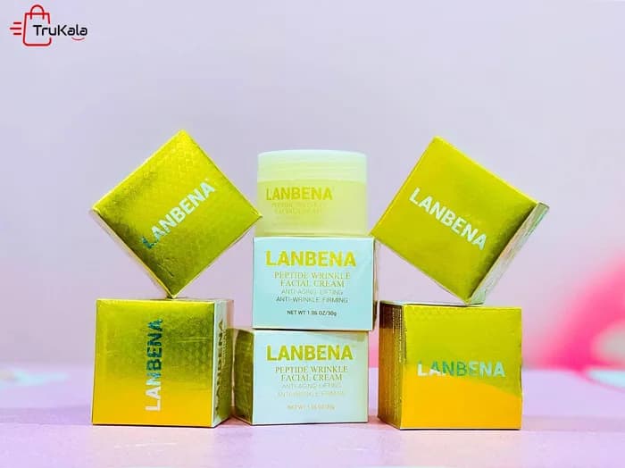 کرم ضد چروک شش پپتید لانبنا lanbena — تصویر ۲