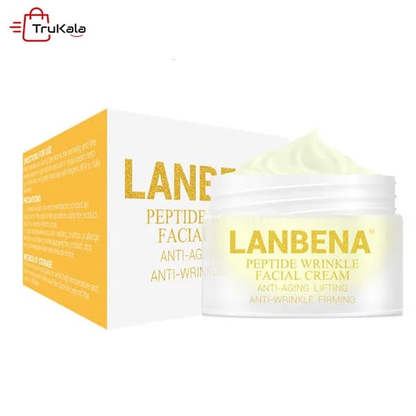 کرم ضد چروک شش پپتید لانبنا lanbena