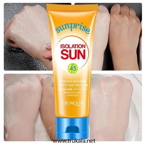 ضد افتاب بدون روغن spf 45 بیوآکوا bioaqua — تصویر ۷