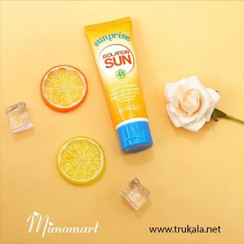 ضد افتاب بدون روغن spf 45 بیوآکوا bioaqua — تصویر ۲