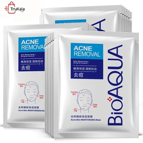 ماسک ورقه ای ضدجوش و آکنه بیواکوا bioaqua