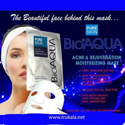 ماسک ورقه ای ضدجوش و آکنه بیواکوا bioaqua — تصویر ۲