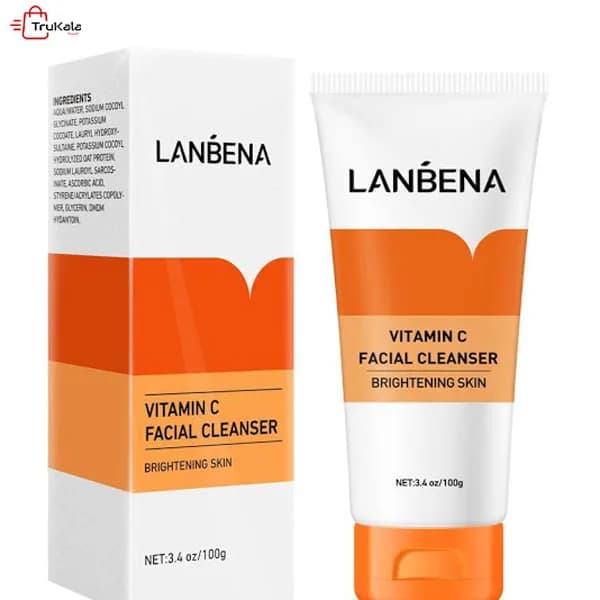فوم شستشو ویتامین سی لانبنا Lanbena