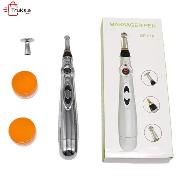 قلم ماساژور زیبایی طب سوزنی مدل Massager Pen DF-618