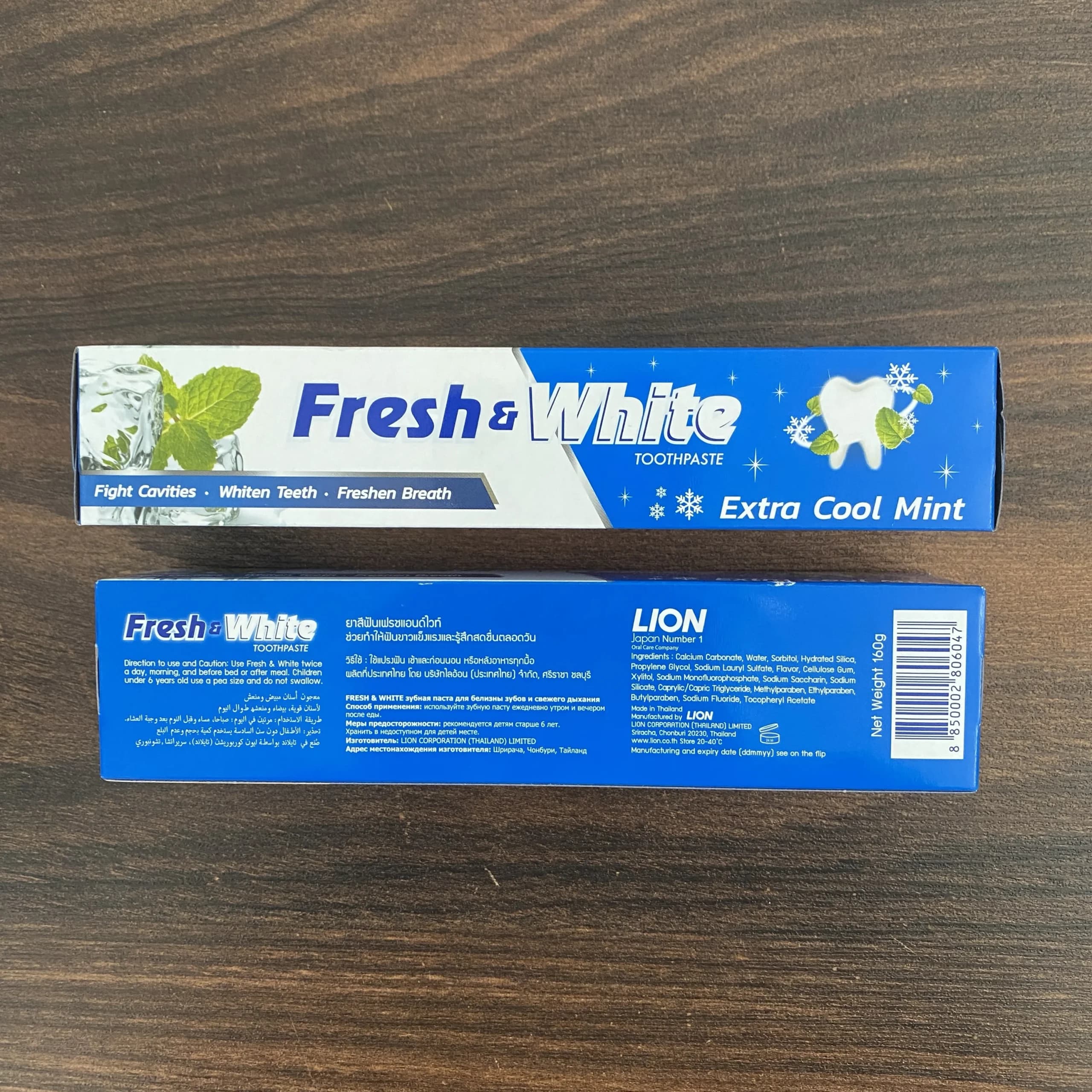 خمیر دندان نعنا فرش اند وایت مدل Extra Cool Mint — تصویر ۲