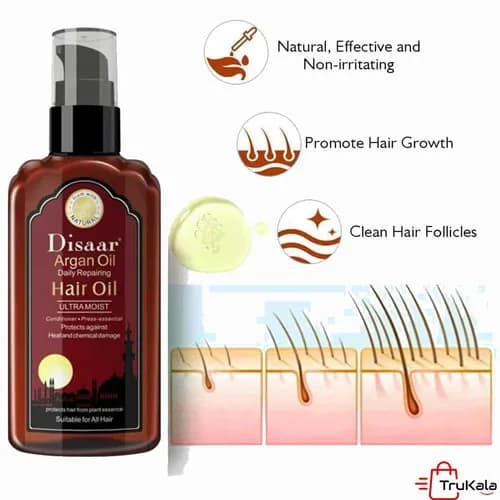 روغن مو آرگان دیسار مدل UltraMoist حجم ۱۲۰ میلی لیتر — تصویر ۲