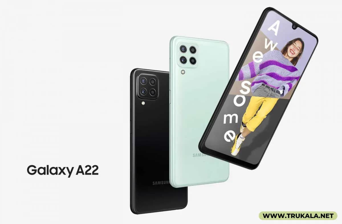 سامسونگ گلکسی A22 دو سیم کارت ظرفیت 128 گیگابایت رم 4 4G — تصویر ۳