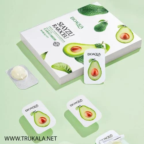 پودینگ ماسک ورقه ای آووکادو بیواکوا Bioaqua — تصویر ۴