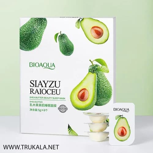 پودینگ ماسک ورقه ای آووکادو بیواکوا Bioaqua — تصویر ۲