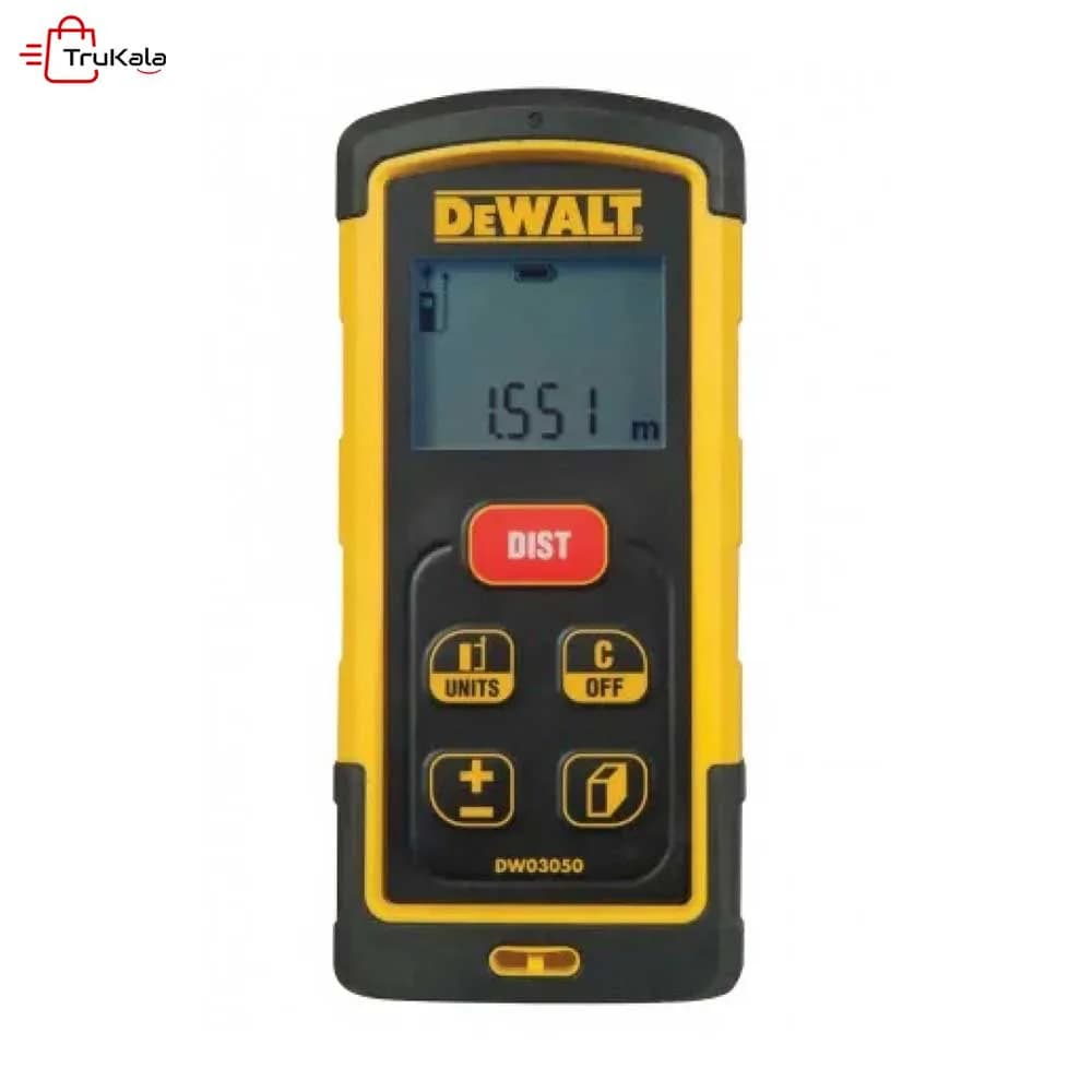 متر لیزری 50 متری دیوالت مدل DW3050