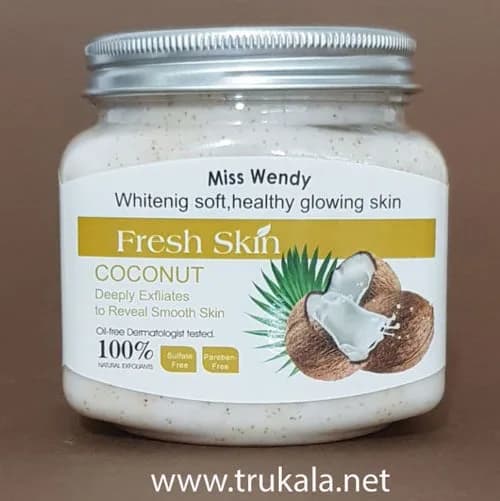 اسکراب آبرسان و مرطوب کننده نارگیل میس وندی Miss Wendy — تصویر ۲