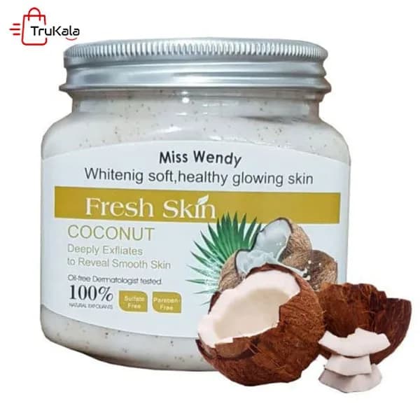اسکراب آبرسان و مرطوب کننده نارگیل میس وندی Miss Wendy