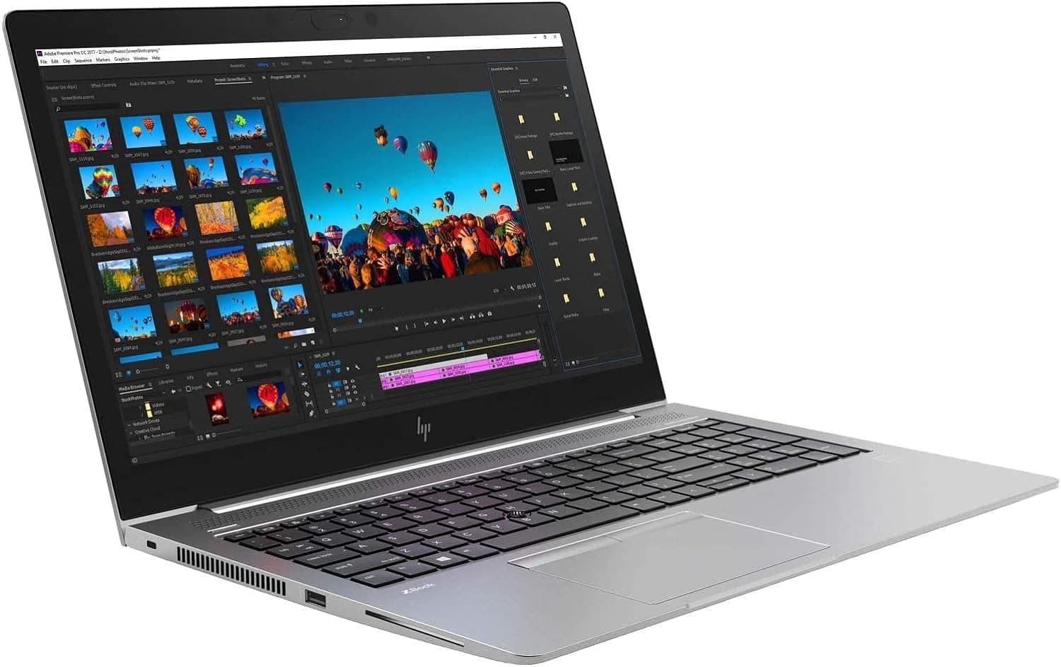 لپ تاپ اچ پی استوک hp ZBook 15u G6 I7-8665U 16GB 512GB SSD 4GB AMD WX3200 — تصویر ۲