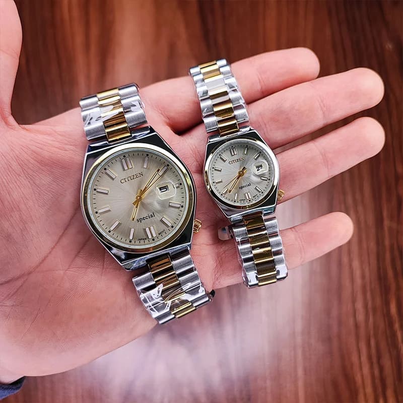 ست ساعت مچی عقربه ای سیتیزن سبز مدل S107334 — تصویر ۱۱