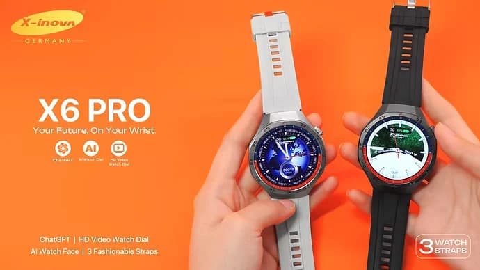 ساعت هوشمند مدل مشکی X6 PRO — تصویر ۶