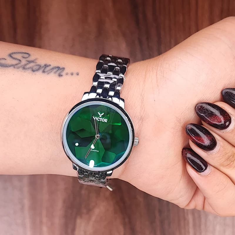 ساعت مچی عقربه ای زنانه ویکتور مدل V1522 — تصویر ۵