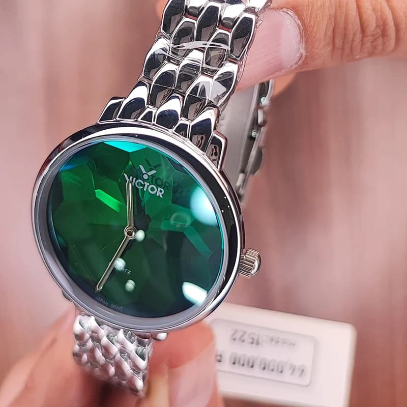 ساعت مچی عقربه ای زنانه ویکتور مدل V1522 — تصویر ۳