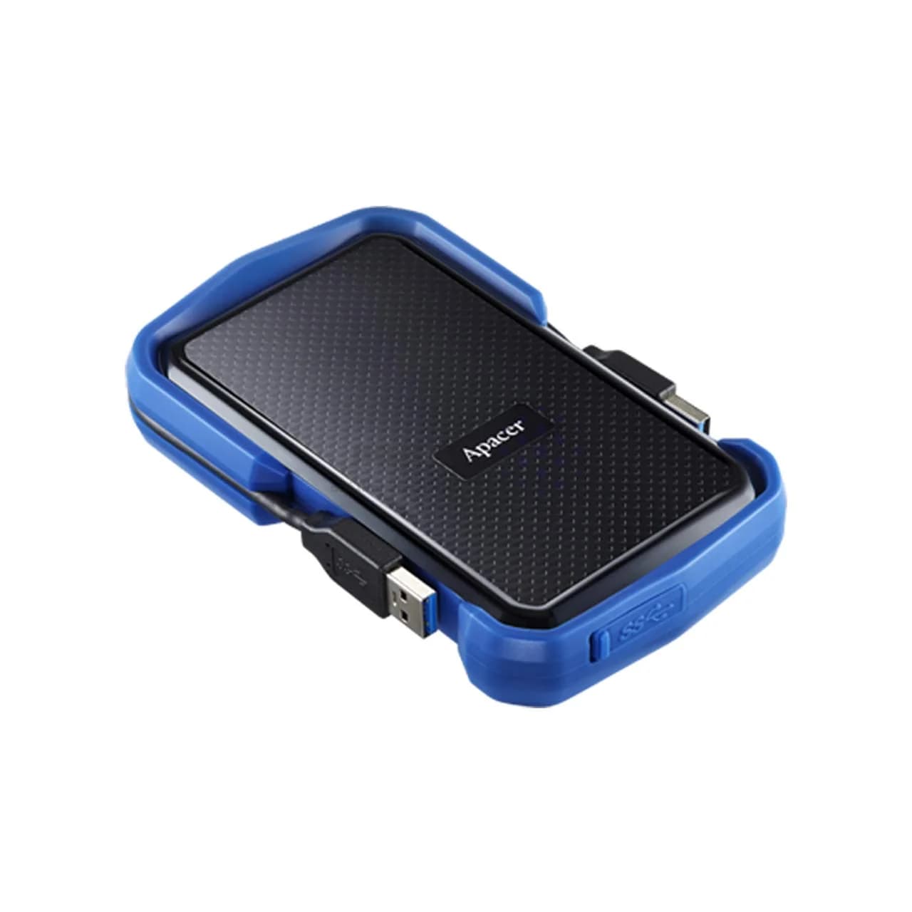 هارد اکسترنال Apacer مدل AC631 ظرفیت 2TB – مشکی آبی — تصویر ۳