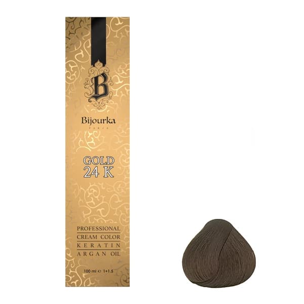 رنگ مو بلوند دودی خیلی روشن بیجورکا Gold 24K شماره 9.2