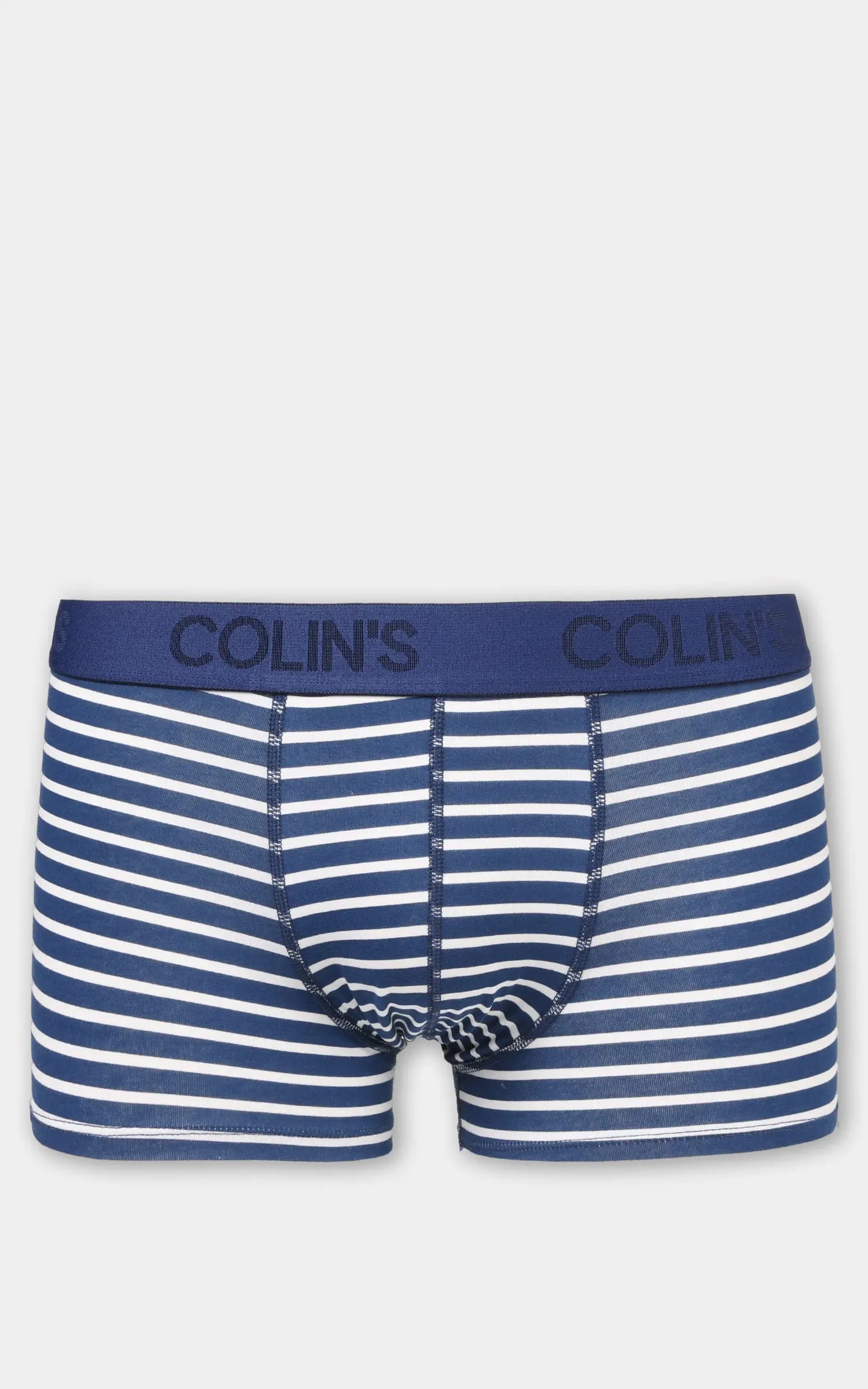 لباس زیر مردانه پادار سرمه‌ای راه‌راه سفید COLIN’S کد CL1081529