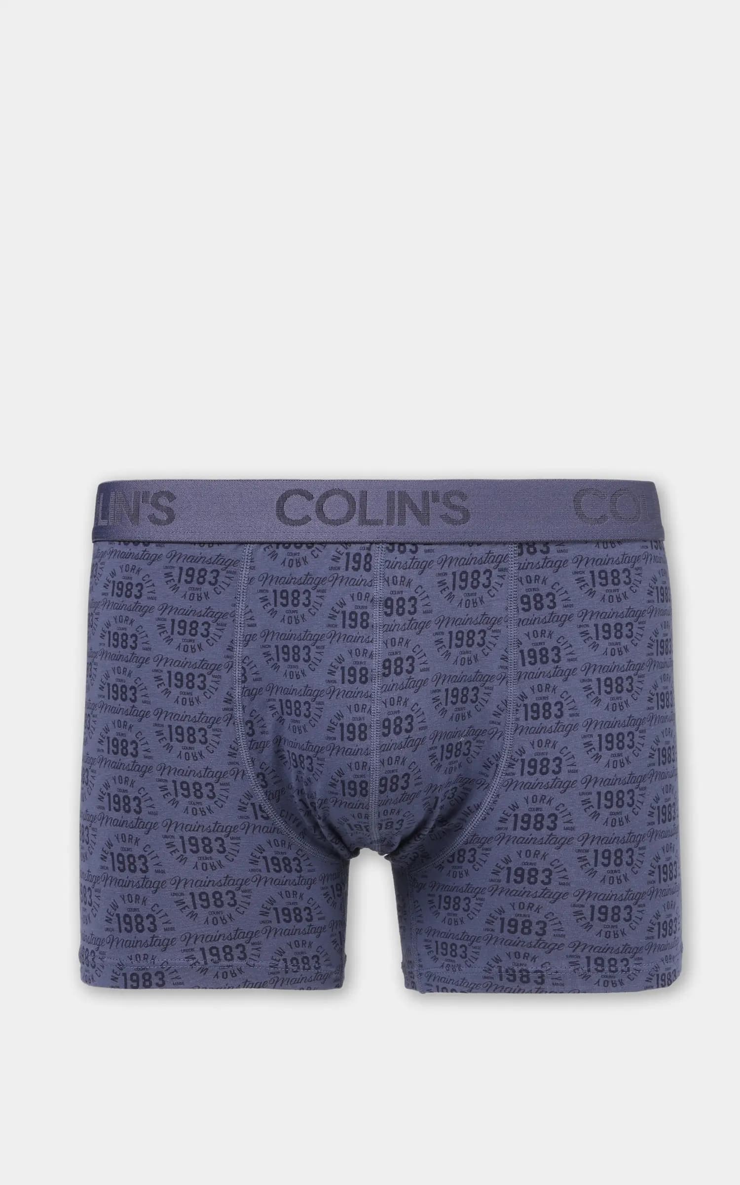 لباس زیر مردانه پادار طرح‌دار خاکی و سرمه‌ای COLIN’S کد CL1081522