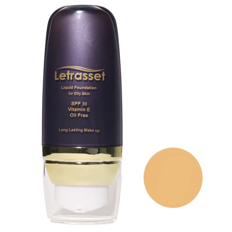 کرم پودر پمپی لتراست مدل Liquid Foundation شماره 05