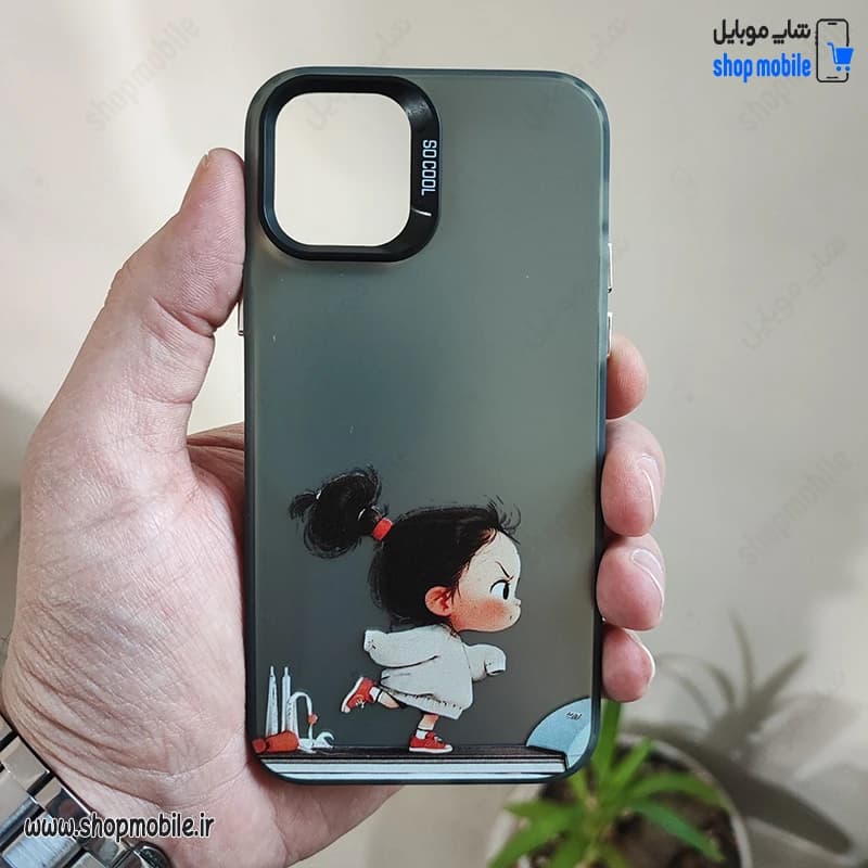 قاب گوشی آیفون 12 / آیفون 12 پرو (کاور سوکول فانتزی طرح دختر ورزشکار)