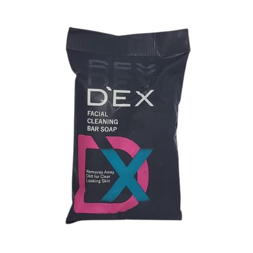 صابون تمیز کننده عمیق پوست و شفاف کننده پوست دکس DEX وزن 90 گرم