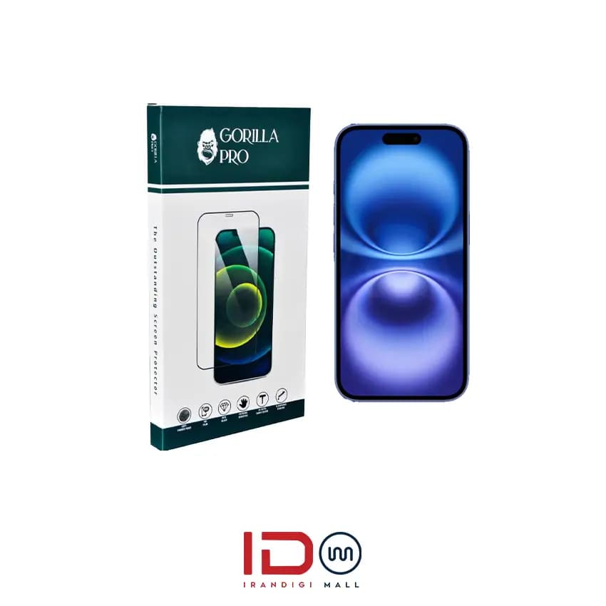 گلس و محافظ هیدروژلی (مات) نمایشگر گوشی اپل مدل iPhone 16