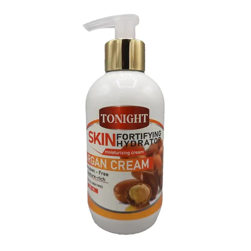 کرم مرطوب کننده و آبرسان تونایت TONIGHT عصاره آرگان حجم 250 گرم