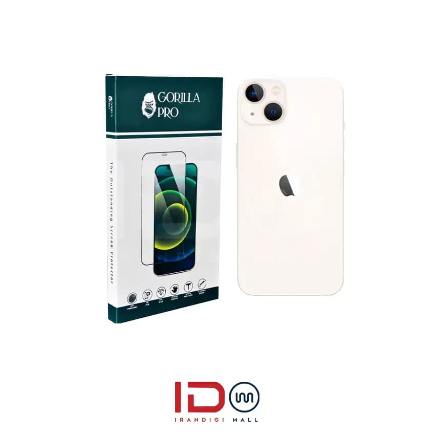 گلس و محافظ هیدروژلی (شفاف) بدنه گوشی اپل مدل iPhone 13