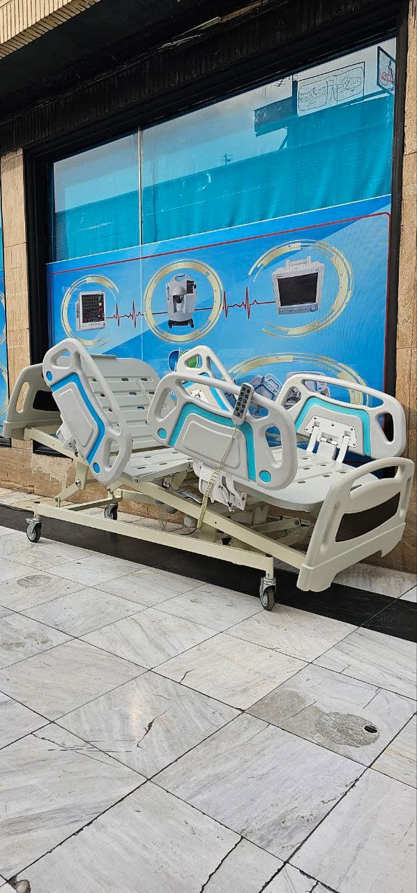 تخت بیمار برقی مدل شیب دار ICU – بیمارستانی برند شفایارطب — تصویر ۶