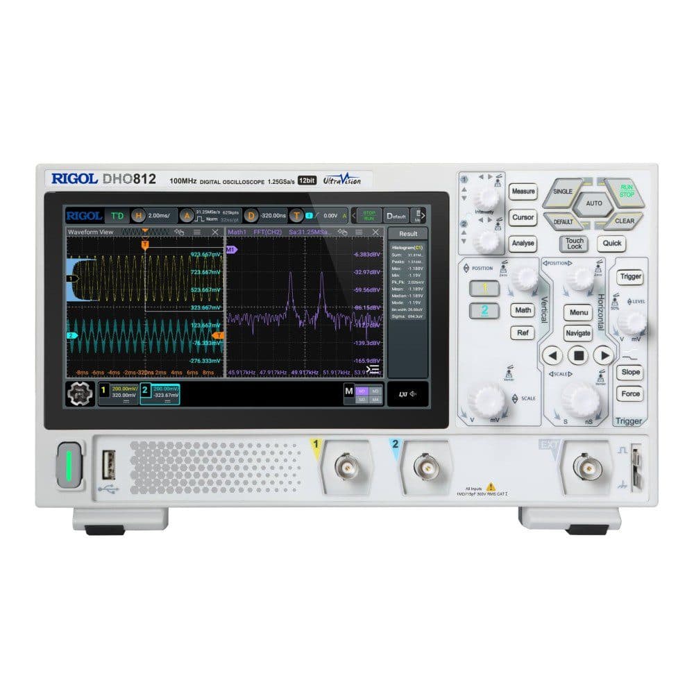 اسیلوسکوپ دیجیتالی ریگول مدل RIGOL DHO812