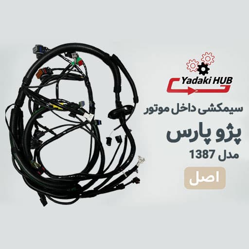 سیمکشی داخل موتور پژو پارس | سوزن ژاپنی (بیضی) | ECU S2000 | مدل ۱۳۸۷