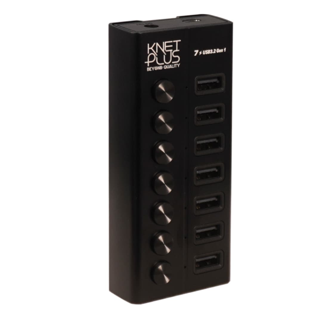 هاب 7 پورت USB 3.2 کی نت پلاس مدل KP-HUAMHA17