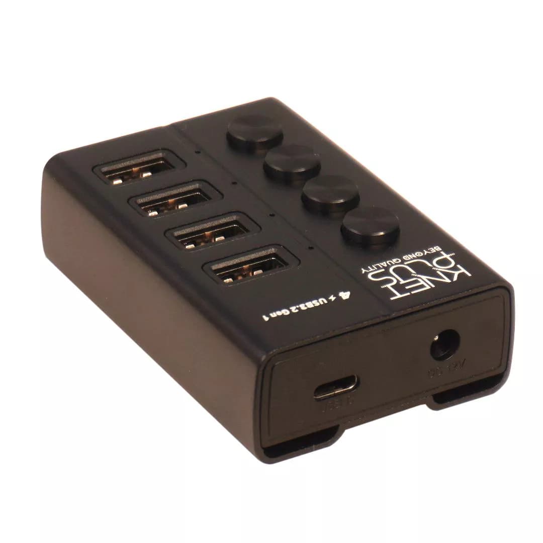 هاب 4 پورت USB 3.2 کی نت پلاس مدل KP-HUAMHA14 — تصویر ۲