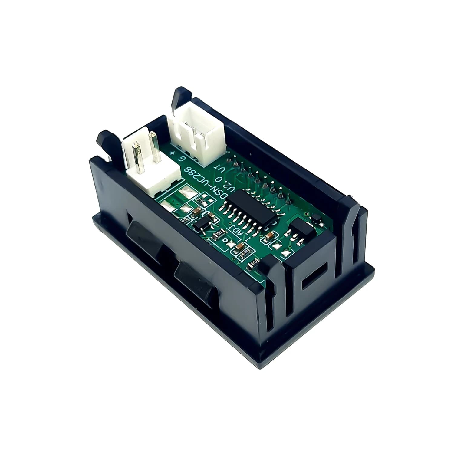 ولت متر و آمپر متر پنلی 50A-100V شنت دار دو رنگ قرمز و آبی — تصویر ۳