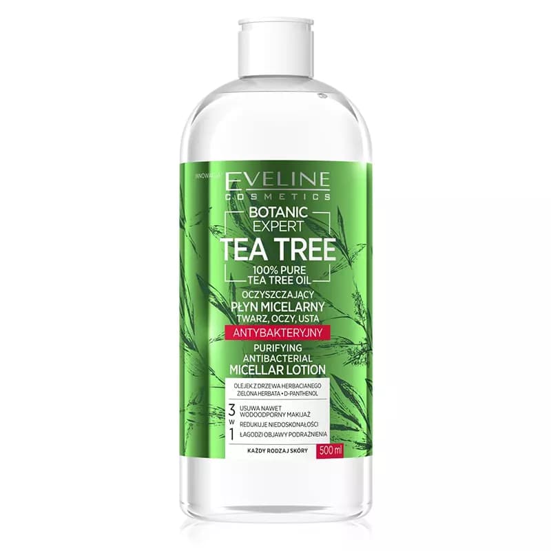 میسلار لوسیون لایه بردار روغن درخت چای اولاین مدل Tea Tree