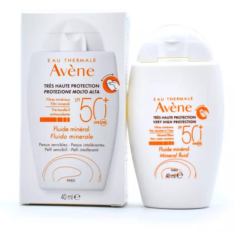 ضد آفتاب بی رنگ اون 40 میل مدل Mineral Fluid SPF 50