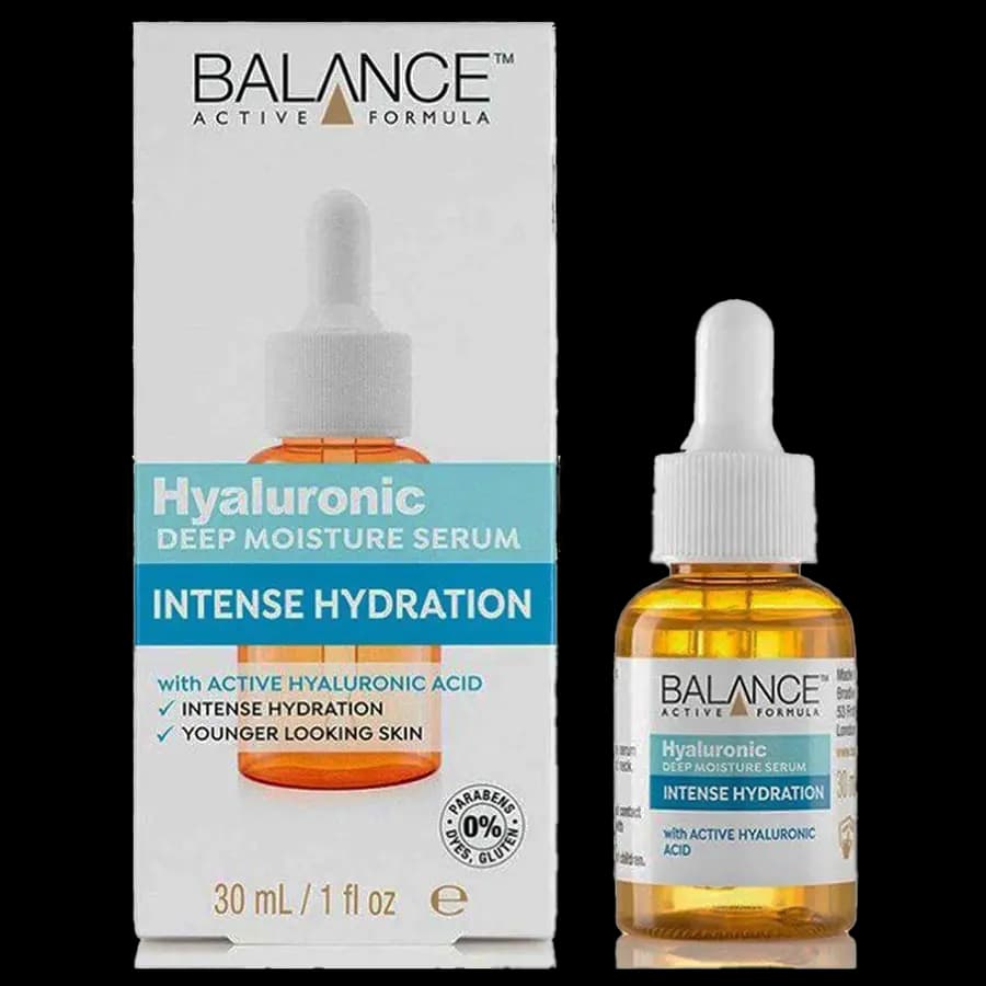 سرم صورت هیالورونیک آبرسان و مرطوب کننده بالانس 30 میل Balance Hyaluronic Deep Moisture Serum
