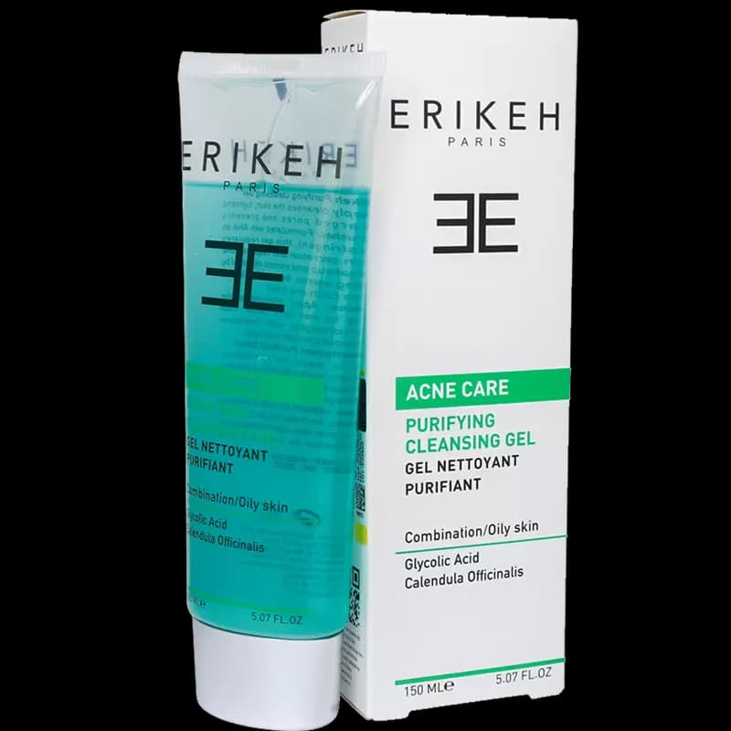 ژل شستشو ضد آکنه و ضد جوش صورت اریکه 150 میل Erikeh Acne Care Purifying Cleansing Gel
