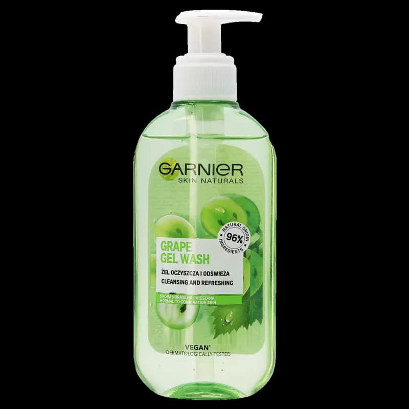 ژل شستشو صورت انگور گارنیر (گارنیه) 200 میل مدل Garnier Grape Gel Wash
