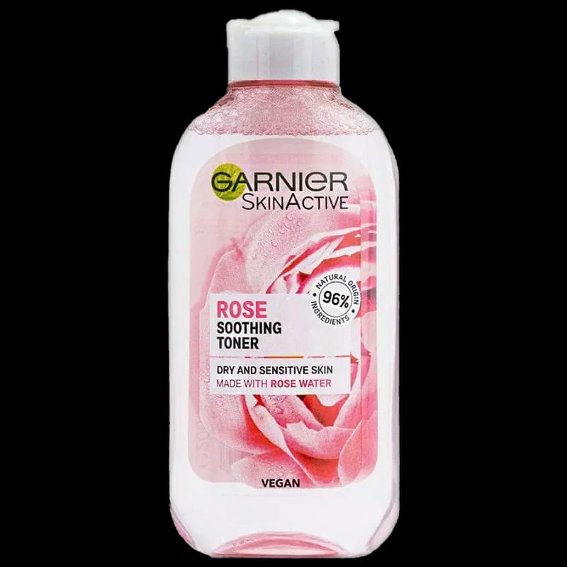 تونر گل رز گارنیر (گارنیه) 200 میل مدل Garnier Rose Soothing Toner