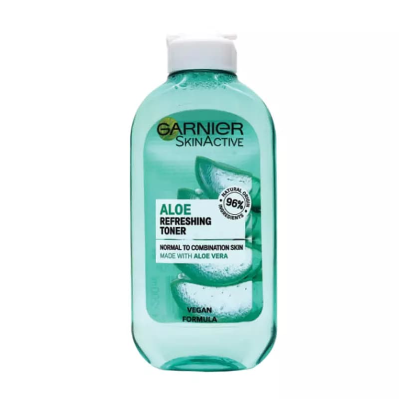 تونر آلوئه ورا گارنیر (گارنیه) 200 میل مدل Garnier Aloe Refreshing Toner