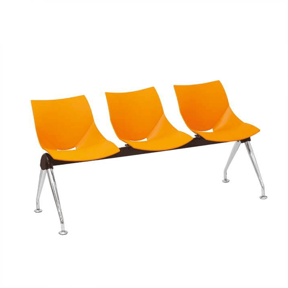 صندلی انتظار شل (Shell) سه نفره N833 نظری