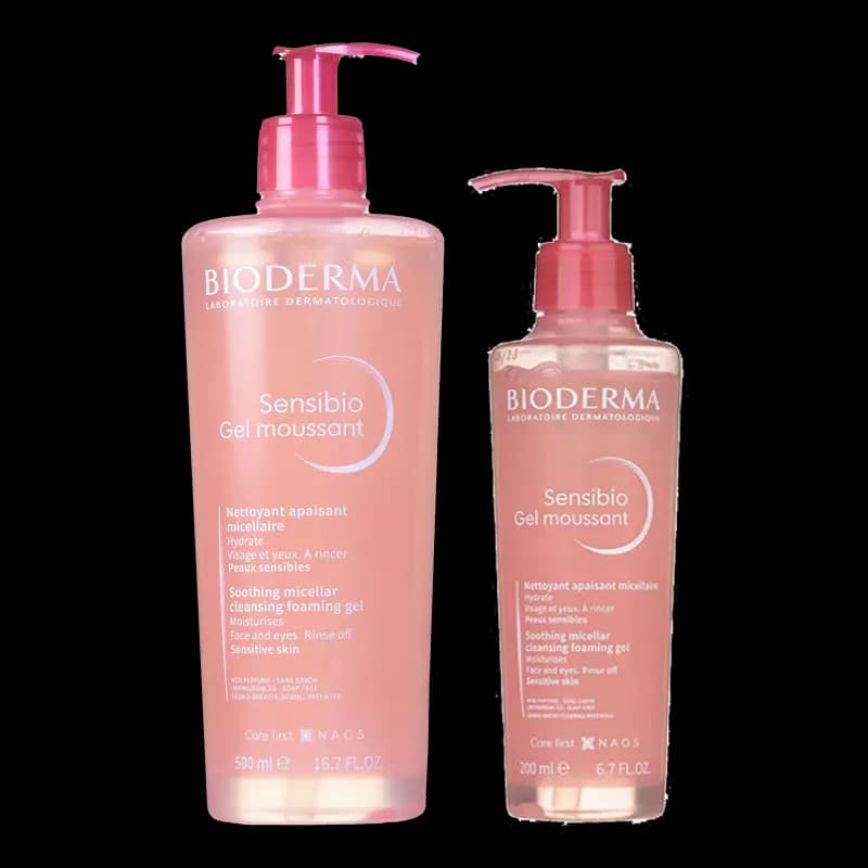 ژل فوم شستشو صورت بایودرما مدل Bioderma Sensibio Gel Moussant
