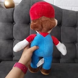 عروسک ماریو سایز بزرگ از مجموعه انیمیشن و بازی سوپر ماریو یا قارچ خور — تصویر ۶