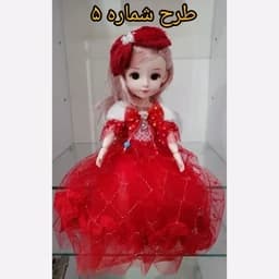 عروسک تمام مفصلی موزیکال پرنسس کادویی اسباب بازی دخترانه — تصویر ۲