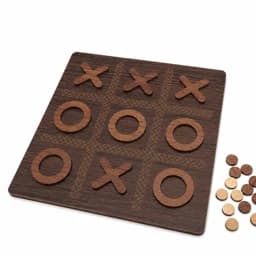بازی فکری چوبی دوطرفه منچ و مار و پله – دوز و xo – شطرنج و تخته — تصویر ۴